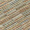 Homeroots 8' Orange Copper And Gray Round Striped Washable Indoor Outdoor Area Rug 587922 - alternate 8