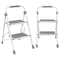 Wrightmaster 2-Step Lightweight Steel Step Stool, 7 ft. Reach with Safety Lock, 330 lb. Capacity Gray ZoroBTV2BTB-28GY - alternate 1