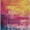Homeroots 5' X 8' Merlot And Blush Abstract Washable Indoor Outdoor Area Rug 610944 - alternate 7