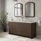 James Martin Vanities Gracyn 72" Double Vanity, Sable, w/ 3 CM Siberian Silestone Widespread Top D125-V72-SBL-WSFR - alternate 6