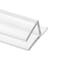 Prime-Line Frameless Shower Door Bottom Seal for 1/4 In. Thick Glass Doors, Single Flap, 36 In., Clear Vinyl M 6262 - alternate 6