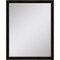 Homeroots 52" Dark Brown Wood Accent Mirror 632776 - alternate 1