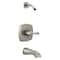 Delta Stryke 14 Series Tub and Shower Less Head Lumicoat Stainless T14476-SS-PR-LHD - alternate 2