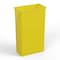 Regal Altair 23 Gallon Slim Rectangular Yellow Plastic Trash Can, Heavy Duty Resin Construction ZR-TC-300-SLIM23YW - alternate 1
