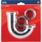 Do It Best 1-1/4'' Chrome Plated J-Bend Carded DIB1CP - alternate 2