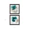 Homeroots Set Of Two Poppy 1 Black Framed Print Wall Art, 2PK 408065 - alternate 4