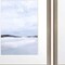 Homeroots Set Of Two Cirrus Cloud Beach Silver Framed Print Wall Art, 2PK 521557 - alternate 4