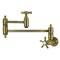 Kingston Brass Wall Mount Pot Filler Faucet, Antique Brass KS3103NX - alternate 1