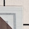 Homeroots 9' X 12' Ivory And Black Indoor Outdoor Area Rug 545479 - alternate 9