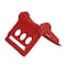 Mytee Products V Shaped Board 4 in Red Plastic Corner Edge Protectors for Cargo Loads, 20PK PCP-Redx20 - alternate 5