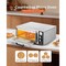 Vevor 18-Inch Commercial Countertop Pizza Oven Single Deck Electric Pizza Oven PSL-18 - alternate 6