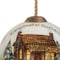 Homeroots Vintage Christmas at the Cabin Hand Painted Mouth Blown Glass Ornament 477489 - alternate 4