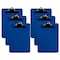 Davis Group Plastic Clipboard, Spring Clip, Blue, 6PK 4977-92-06 - alternate 1