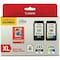 Canon PG-245 / CL-246 Original Extra Large Yield Inkjet Ink Cartridge - Combo Pack - Multicolor - Inkjet PG245XLCL246 - alternate 2