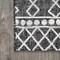 Jonathan Y Kafel Tribal Bohemian Black/Ivory 2 ft. x 10 ft. Indoor/Outdoor Runner Rug SMB130F-210 - alternate 8