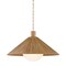 Troy Lighting Woodside 1 Light Pendant, Patina Brass, 32 In x 18.5 In F1432-PBR - alternate 1