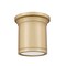 Z-Lite Bentley Modern Gold 1 Light Flush Mount 7702F8-MGLD-LED - alternate 7