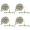 Mytee Products 4PK 5/16in- 3/8in Green Ratchet Chain Binder & 4PK 5/16in x 20ft G70 Binder Chain, 4PK CBRS516x4-CH51620x4-KIT - alternate 1