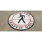 Piprd Pedestrian Traffic Only Floor sign 12" STPTO12 - alternate 2