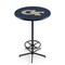 Holland Bar Stool Co 42" Black Georgia Tech Pub Table L216B4236GATech - alternate 1