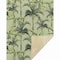 Homeroots 50" X 70" Green Palm Tree Microfiber Plush Throw Blanket 712989 - alternate 1