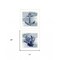 Homeroots Set Of Two The Beach Coastal 1 White Framed Print Wall Art, 2PK 408169 - alternate 4