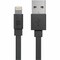 Monoprice CABERNET SERIES APPLE MFI CERTIFIED FLAT LIGHTNING TO USB CHARGE AND S 12857 - alternate 1