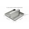 Amgood 5.75 in. x 5.75 in. Stainless Steel Floor Drain Strainer with Handle AMG SSFDS-HANDLE 1A-Z - alternate 4