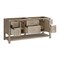 James Martin Vanities Vanity, without top, Whitewashed Oak, 71.9 in W x 23.5 in D,  330-V72-M-WWO - alternate 7