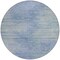 Homeroots 8' Denim Blue And Sky Blue Round Abstract Washable Indoor Outdoor Area Rug 587208 - alternate 7