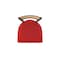Holland Bar Stool Co Revelle 30in Swivel Bar Stool with Bronze Finish, Medium Back and Canter Red Seat 881 - alternate 8