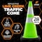 Xpose Safety Traffic Safety Cone, 28 in, Premium PVC, Dual 6 in & 4 in Reflective Collar, Lime Green LTC28-64-1-X - alternate 6
