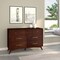 Homeroots 60" Walnut Solid Wood Seven Drawer Double Dresser 524148 - alternate 9