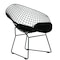 Homeroots 32" Black Lounge Chair 520670 - alternate 4
