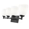 Z-Lite Oren 4-Light Vanity, 31 in W, Matte Black 7004-4V-MB - alternate 7