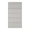 Hirsh 36 in W 5 Drawer Lateral File Cabinet, Light Gray, A4/Legal/Letter 17640 - alternate 9