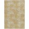 Homeroots 9' X 12' Gold Beige And Wheat Polka Dot Washable Indoor Outdoor Area Rug 614675 - alternate 9