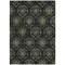 Homeroots 3' X 5' Green Gray And Charcoal Medallion Washable Indoor Outdoor Area Rug 587704 - alternate 7