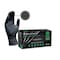 Great Glove Disposable Gloves, 8 mil Black Diamond Grip Nitrile Powder-Free Gloves, Size L, 100PK DBK-NM815 - alternate 1