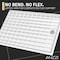 Anzzi 76'' x 57-60'' Sliding Frameless Shower Door in Matte Black with Alcove Right Drain Shower Base SD-5902302R-MB - alternate 10