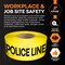Xpose Safety Police Line Do Not Cross Tape Roll, 3 Mil, 3 Inch Wide x 1000 Feet, Yellow w/Black Letters, 512PK PPLT-3M-FP512-X - alternate 5