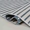 Jonathan Y Damon Classic Coastal Pinstripe Reversible Machine-Washable Navy/Cream 2 ft. x 8 ft. Runner Rug SVH102A-28 - alternate 6