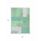 Homeroots 3' X 5' Sage Mint Green Teal Blue And Ivory Geometric Washable Indoor Outdoor Area Rug 612382 - alternate 8