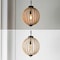 Jonathan Y Abril 12.5" 1-Light Rustic Bohemian Iron/Wood Bead LED Pendant, Oil Rubbed Bronze/Brown JYL9930A - alternate 9