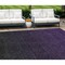Homeroots 8' X 10' Eggplant Purple And Charcoal Abstract Washable Indoor Outdoor Area Rug 588939 - alternate 1