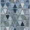 Homeroots 10' X 14' Denim Blue And Sky Blue Geometric Washable Indoor Outdoor Area Rug 583027 - alternate 7