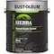 Rust-Oleum Interior/Exterior Paint, Glossy, Water Base, Black, 1 gal 208058 - alternate 1