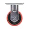 Vestil Polyurethane Rigid Caster 4 In. Diameter x 2 In. Width 792 Lb. Capacity Red/Black CST-VE-4X2PU-R - alternate 7