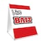 Signmission Live Bait, 36 Inch x 24 Inch A-frame Yard Sign, Plastic Sign SBC-2436-Live Bait - alternate 1