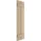 Ekena Millwork Rustic Two Board Spaced Board-n-Batten Knotty Pine Faux Wood Shutters, 11 1/2W x 32H, PR SHUBSS11X32KPPR - alternate 17